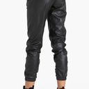 n:philanthropy Scarlett Faux Leather Jogger Pants In Black Photo 10