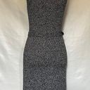 Krass&co G.A.S.  Knit Mockneck Midi Dress Size Medium Black White Tie Belt Australia Photo 7