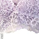 Aerie  Lavender Highlands Lace Longline Racerback Bralette XS Removable Pads Photo 3