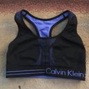 Calvin Klein Blue and black reversible sports bra never worn Photo 3