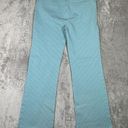 Betabrand  Pants Womens XL Blue Pinstripes Straight Leg Ponte Knit Work Yoga Pant Photo 2