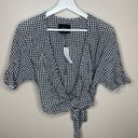 Rails  Athena Gingham Crop‎ Blouse Photo 1