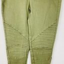 Beulah  Style Moto Olive Green Pull On Jegging Pants Womens Small S 24 Photo 2