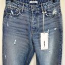 GRLFRND Denim Karolina High Rise Distressed Blue Jeans Slim Straight Size 27 NWT Photo 1