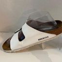 Birkenstock Arizona White Leather Sandals Size US 9 EU 40 Photo 4