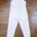 Aura  • Linen Jumpsuit one piece romper overalls white breezy beach minimalist Photo 9