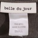 belle du jour Olive Green Faux Suede Vest, Sz Juniors Small Photo 3