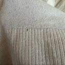 Vince Wool Cashmere Cream Pocket Open Front Cardigan Photo 7