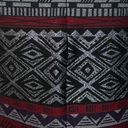 Outback Red Express Skirt Women 0 Gray Red Tribal Pencil Straight Skirt Mini Career Casual Photo 4