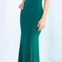 Mac Duggal Leena FOR  25220I Emerald Green Gown Size 8 Photo 0