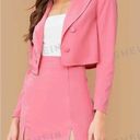 SheIn Two piece pink suit Photo 0