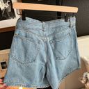 Abercrombie & Fitch Denim High Rise Loose Shorts Photo 2