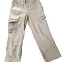 Rue 21  Womens Twill Cargo Skater Pants Beige Stretch Flap Pockets Women Medium Photo 0