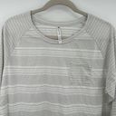 Kuhl NWT  Women's Rae Stripe Ash Long Sleeve Pocket Shirt Sz Large Photo 2