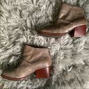 Kork-Ease  Kissel leather chunky block heel ankle booties women's shoe size 6 Photo 4