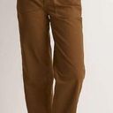 Madewell , The Perfect Vintage Wide Leg Utility Pant in Golden Spinach Size 33 Photo 0