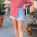 Boutique NWT Pink Button Up Top Photo 0