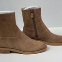 Stuart Weitzman Kye Suede Zip Booties nigh out Photo 1