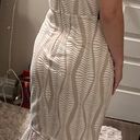 GUESS Ivory & Nude Midi Dress Photo 1