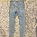 Guess Women’s Skinny Jeans / Distressed Knee / Size 30 Photo 1