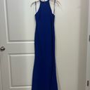 Badgley Mischka  Cobalt Blue Racing Gown Size 0 US $660 Photo 1