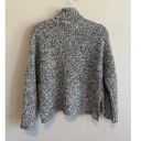 Madewell NWT  Wide Rib Turtleneck Sweater In Marled Cookies And Cream Size XS Photo 6