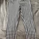 SheIn Black And White Gingham Pants Photo 0