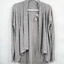 Athleta  Nirvana Wear Two Ways Wrap Cardigan Size S Gray Open Front Draped Design Photo 0