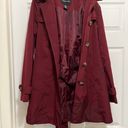 London Fog Red  Raincoat Photo 0