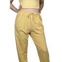 Skatie  Cloudlux Rocky Drawstring Sweatpants Yellow Size M Photo 7