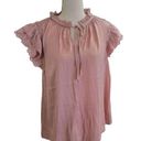 Parker NWT Adyson  in pink blush size 1X blouse Photo 0