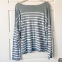 360 Cashmere NWT Maggie Striped Cotton Sweater Photo 5