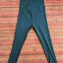 American Eagle TEAL WRAP FRONT LIGHTWEIGHT EVERYTHING LEGGING Photo 3