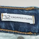 Banana Republic  Womens Cropped Flare Jeans Denim Medium Wash Blue Size 32 Photo 6