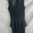 The Vintage Shop  Lace Peplum Dress S Photo 0