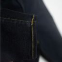 L'AGENCE L’AGENCE High Rise Gold Contrast Stitch Skinny Jeans in Dark Wash - Size 25 NWOT Photo 8