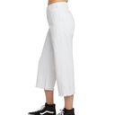 Dickies NWT  Work White Cropped Frey Hem Pants Relaxed Fit Pockets Juniors 9 Photo 2