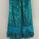 Betsey Johnson  Evening Vintage Sequins Big Satin Bow Mini Dress Barbie Size 6 Photo 4