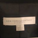 New York & Co. BLACK SUIT JACKET BLAZER SIZE 8 Photo 2