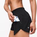 Lululemon Black Hotty Hot Low-Rise Short 4’ Photo 0