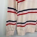 Popsugar  Triple Stripe Crewneck Long Sleeve Sweater Women's Size Small S Photo 3