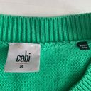 CAbi  Wallis Retro Cropped Burst of MintJulep Green Cardigan Embellished Buttons Photo 9