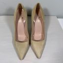 Kate Spade  licorice‎ Suede Pointed Toe Pump Heels Womens 6B Nude Photo 2