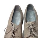 Eileen Fisher  Platform Suede  Women’s Oxford Wedge Loafer Oath 9.5 Photo 2