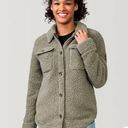 Free Country Olive Sherpa Jacket Shacket Photo 1