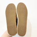 Jack Rogers  Black Suede Boho Espadrille Loafers Women’s Size 9 Jute Embroidered Photo 2