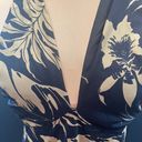 Ralph Lauren Size 8 blue floral 100% silk sleeveless dress cocktail date night Photo 2