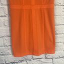 Andrew Marc  neon orange banded sleeveless mini dress 4 Photo 3