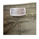 Lane Bryant Signature Fit Mid Rise Midi Shorts Denim Olive Green Plus Size 28 Photo 5