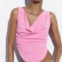 ZARA NWT  Draped Crop Top Photo 1